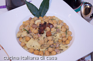 zuppa di pasta e ceci