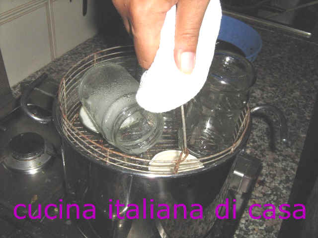 sterilizzare vasetti