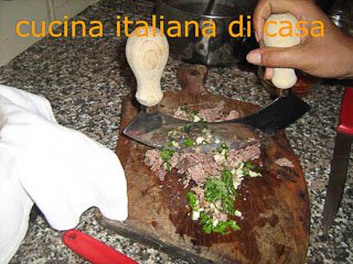 tritate il manzo