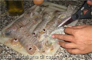 canocchie: la pulizia