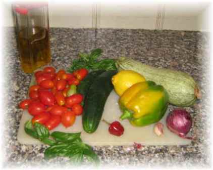 ingredienti gazpacho