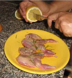 preparare le quaglie alla diavola