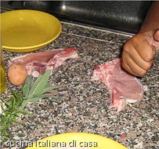 battere le cotolette