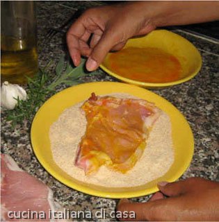 impanare le cotolette