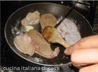 cuocere le scaloppine di vitello