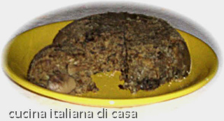 budino di funghi