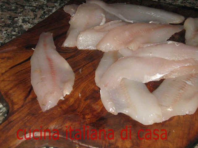 filetti di pesce persico